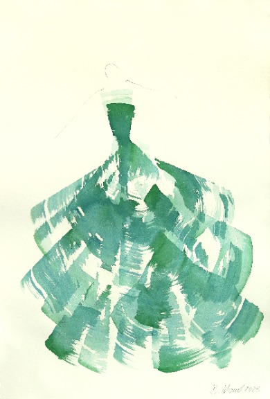 Bettina Mauel: The Blue Green Dress 4 image 1