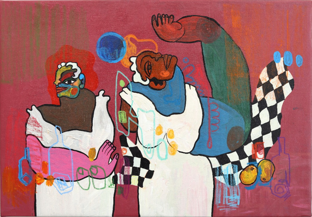 Valerie Etitinwo: Dancing Neighbors image 1