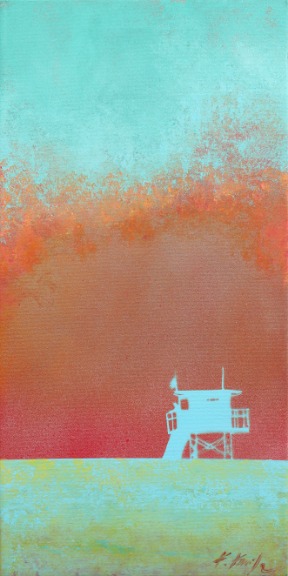 Kathleen Keifer: Orange Summer Haze image 1