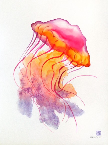 Xiao Wen Xu: Rainbowland Jellyfish II image 1