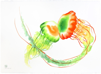 Xiao Wen Xu: Rainbowland Jellyfish Kiss