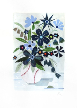 Maria C Bernhardsson: The Baseball Bouquet, Dodgers