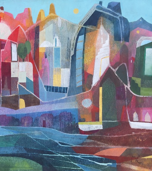 Maria C Bernhardsson: Harbour Reflections image 1