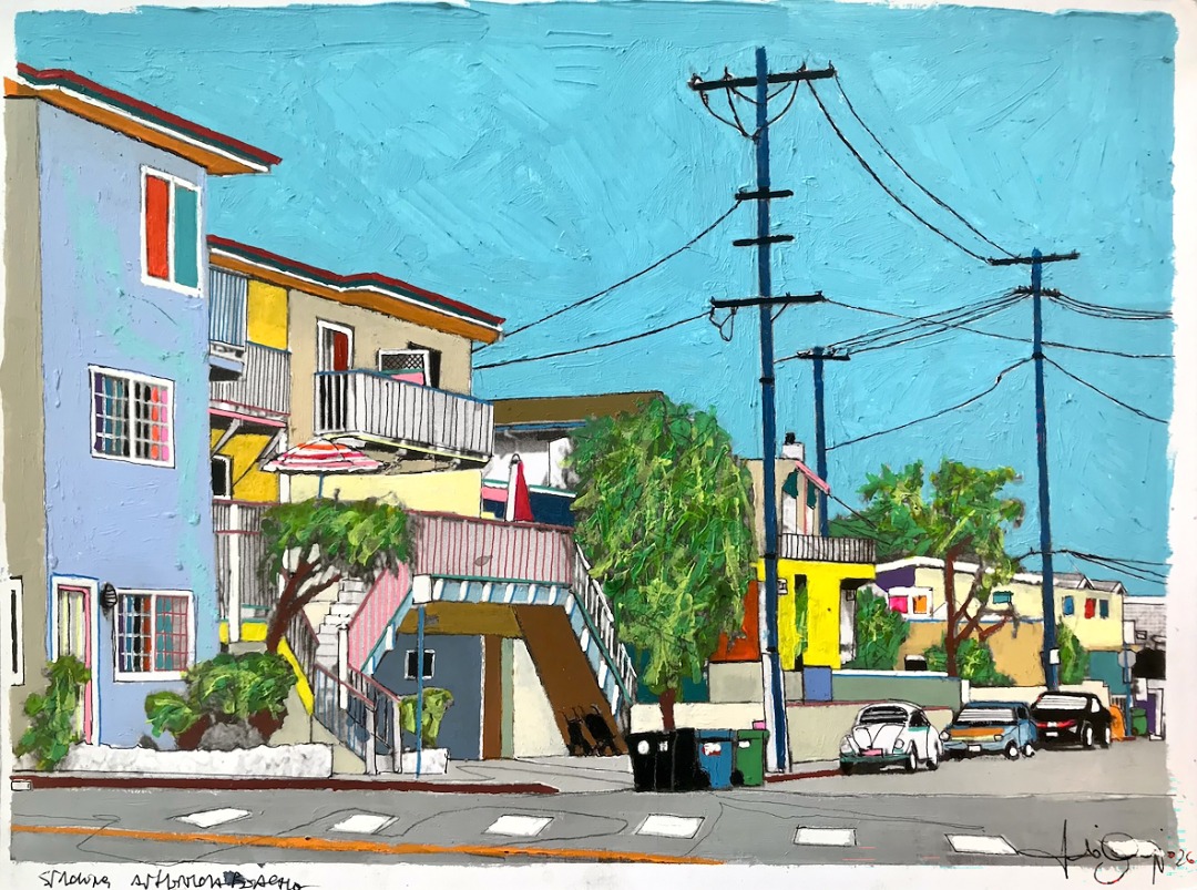 Fabio Coruzzi: Strolling Hermosa Beach image 1