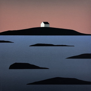 Mike Gough: Tide & Time #5 (House on Horizon)
