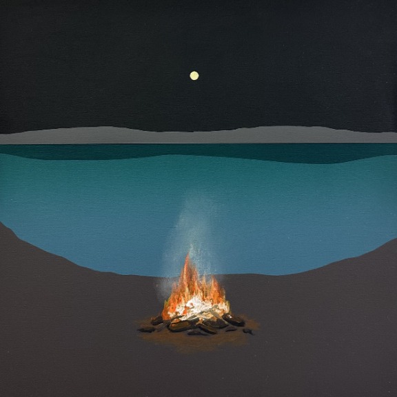 Mike Gough: Tide & Time #9 (Beach Fire) image 1