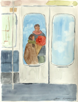 Ama Liyanage: 72nd St on the C Train