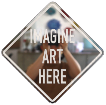 Scott Froschauer: Imagine Art Here Mirror (mini)