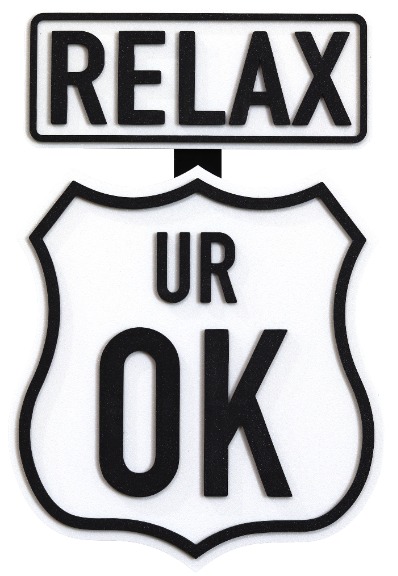 Scott Froschauer: Relax Ur Ok IV (mini) image 1