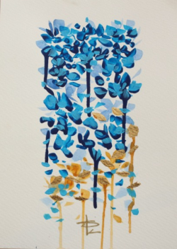 Sally K: Lapis and Leaf
