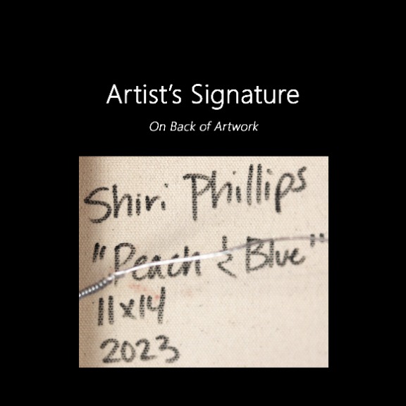 Shiri Phillips: Peach and Blue image 10