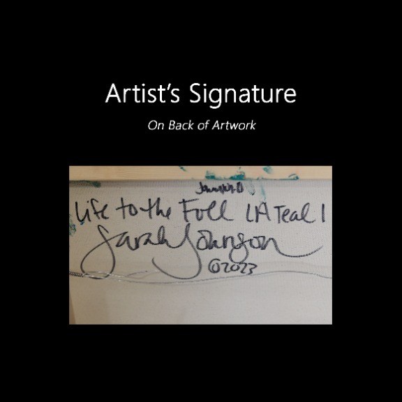Sarah Johnson: Life to the Full LA Teal 1 image 10