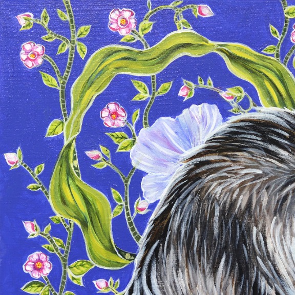 Naomi Jones: Possum on Blue image 2