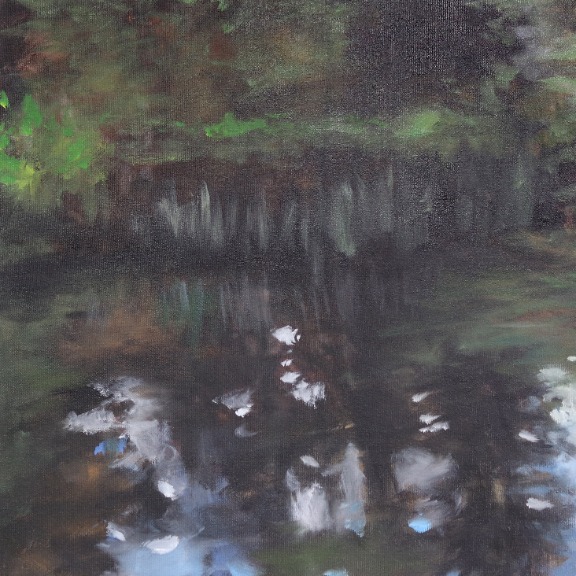 Amber Young: Lorne's Pond with Yarrow image 2