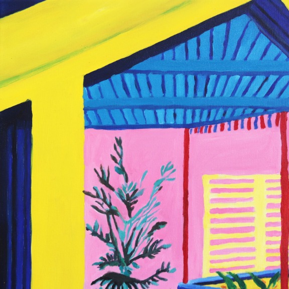Iqi Qoror: Strangers in Blue Veranda image 2