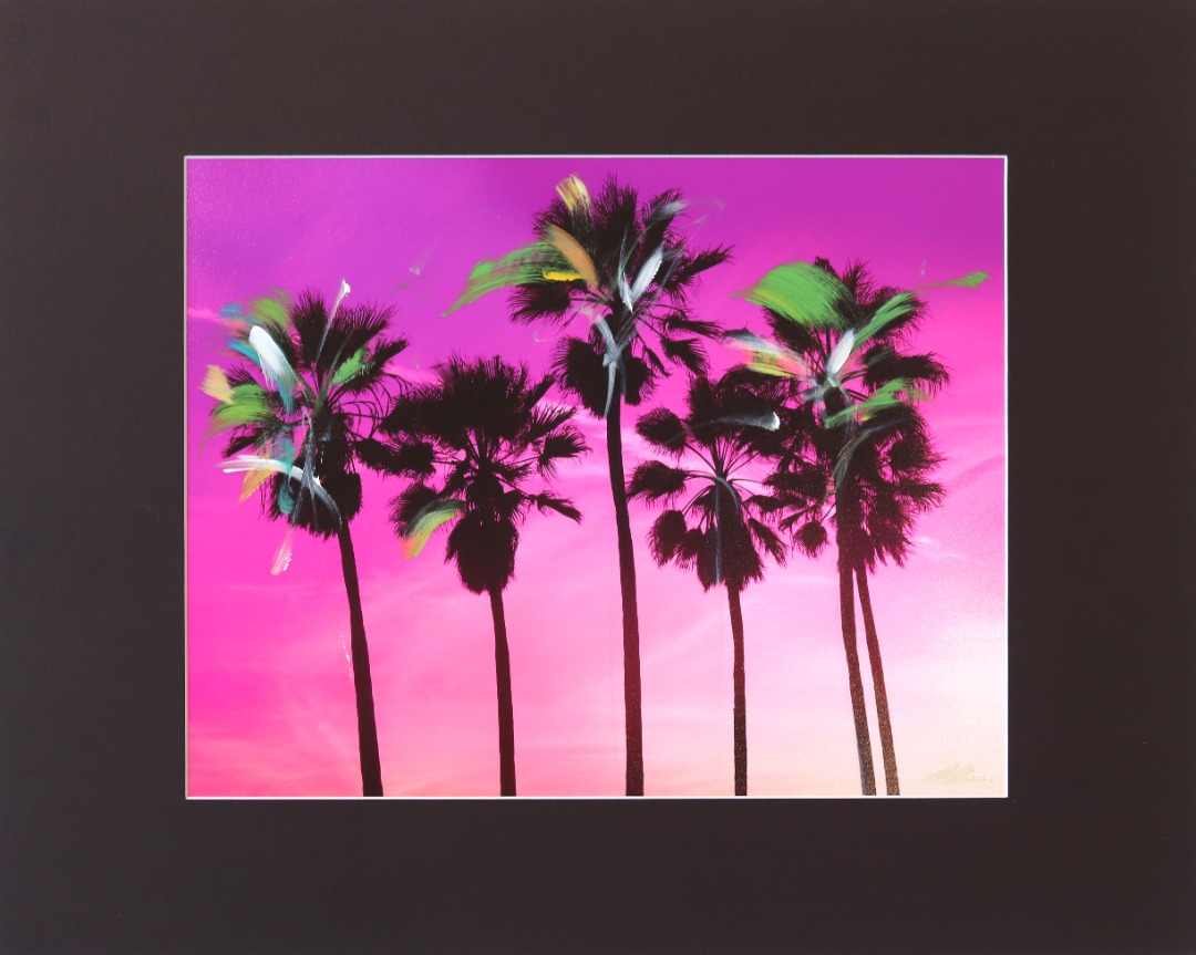 Pete Kasprzak: Venice California Pink Palms I image 2