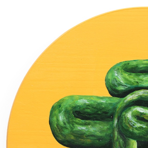 JJ Galloway: Sushi Snake on Yellow image 2