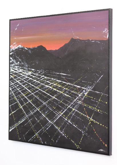 Pete Kasprzak: Hollywood Freeway Sunset Aerial image 2