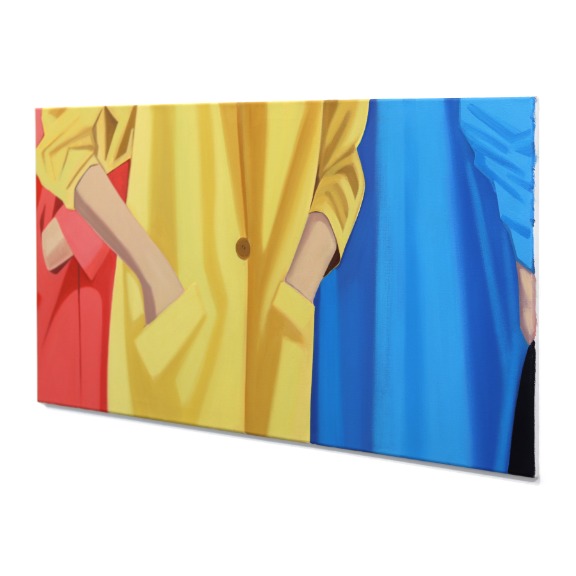 Darwin Estacio Martinez: Blue, Yellow, and Salmon image 2