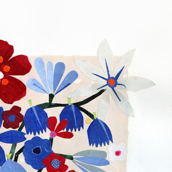 Maria C Bernhardsson: Courtside Blooms, Knicks image 2