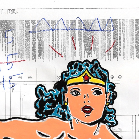 Gary John: Charging Wonder Woman image 3
