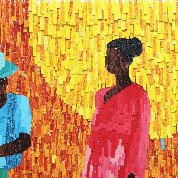 Amadou Opa Bathily: Red Roses image 3