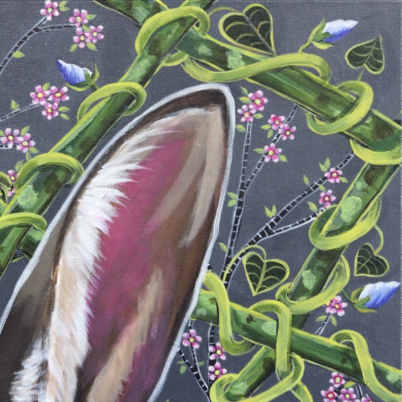 Naomi Jones: Jackrabbit on Grey image 3