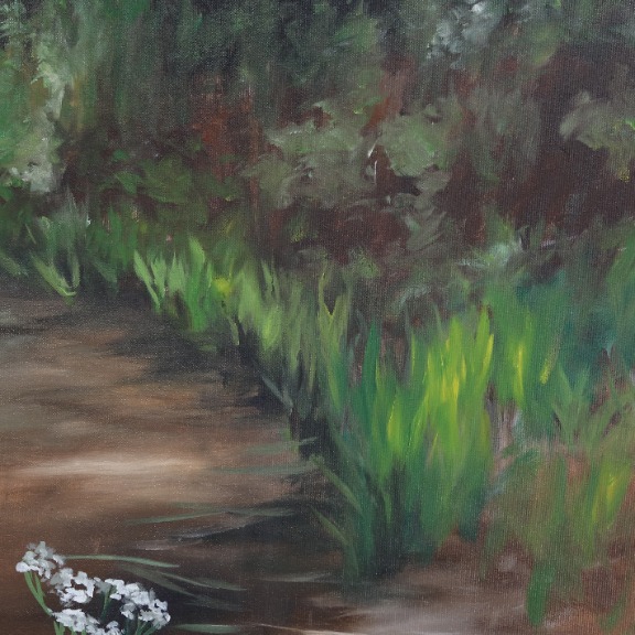 Amber Young: Lorne's Pond with Yarrow image 3
