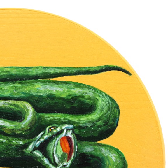 JJ Galloway: Sushi Snake on Yellow image 3