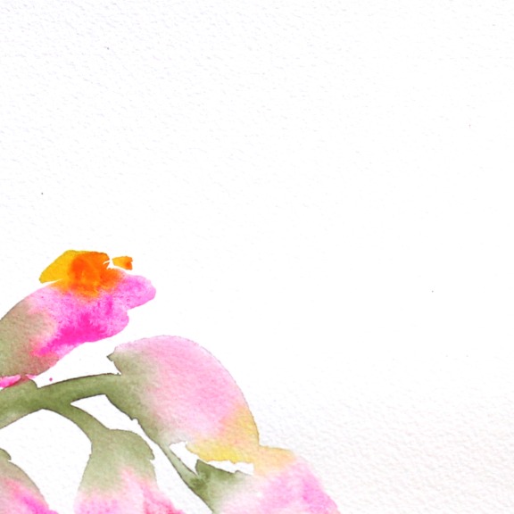 Xiao Wen Xu: Pink and Orange Snapdragons image 3