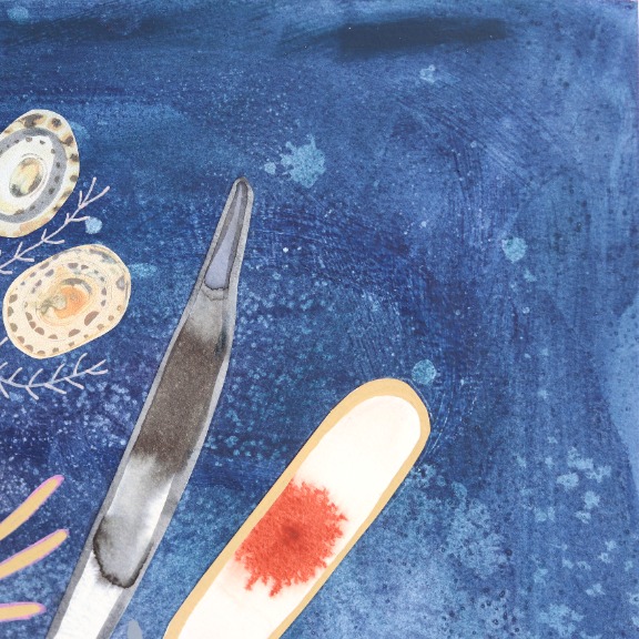 Krisanne Souter: Flower Arrangement in Carved Wooden Bowl image 3