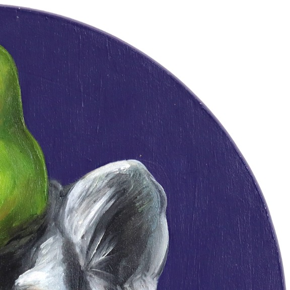 JJ Galloway: A Portrait of a Badger and His Pear image 3