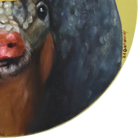 JJ Galloway: Portrait of an Armadillo, Bearing Burritos image 3