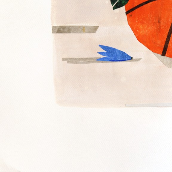 Maria C Bernhardsson: Courtside Blooms, Knicks image 3