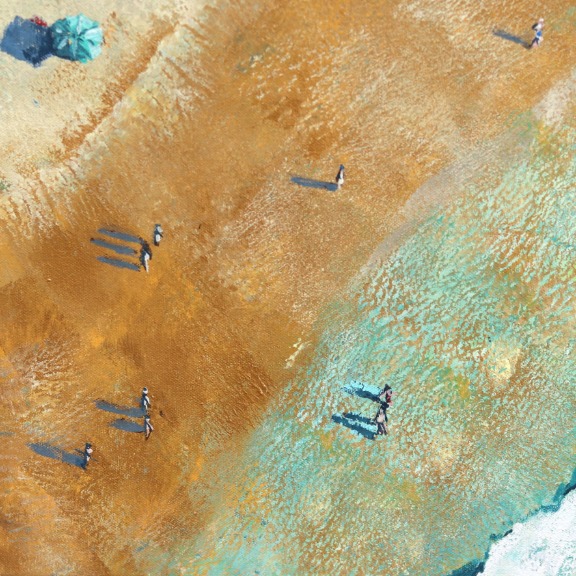 Kathleen Keifer: Beach From Above image 4