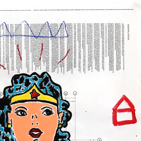 Gary John: Charging Wonder Woman image 4