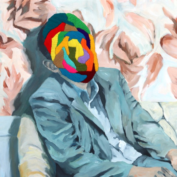 Iqi Qoror: Blue Underneath Mondrian image 4