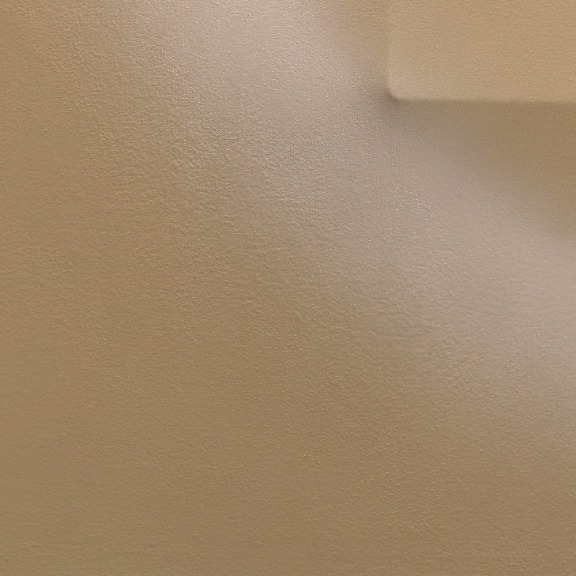 Len Klikunas: Circle Square 2 Beige on Tan image 4