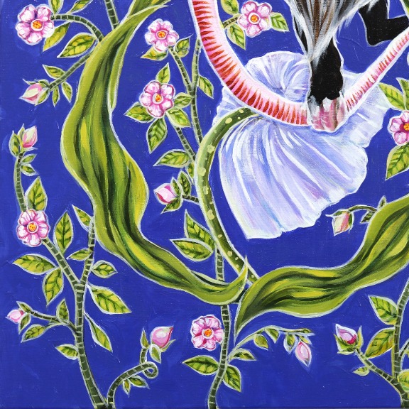 Naomi Jones: Possum on Blue image 4