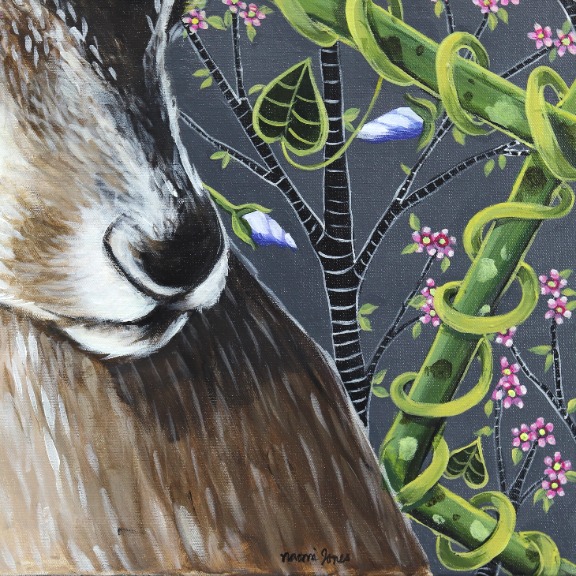 Naomi Jones: Jackrabbit on Grey image 4