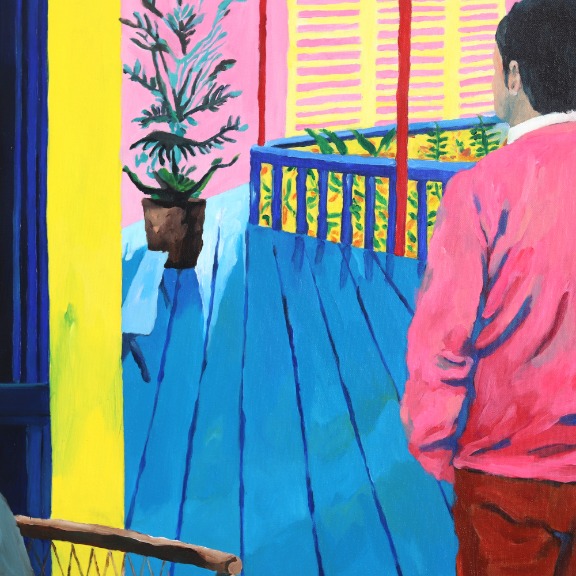 Iqi Qoror: Strangers in Blue Veranda image 4