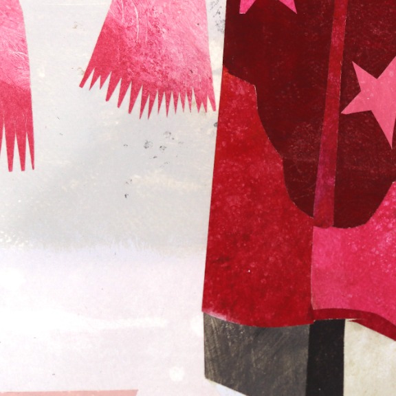 Maria C Bernhardsson: Howdy! (Pink Stars) image 4