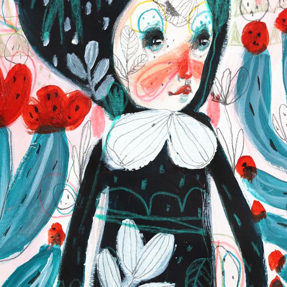 Silvia Pavarini: Blue Flowers and Colored Threads image 4