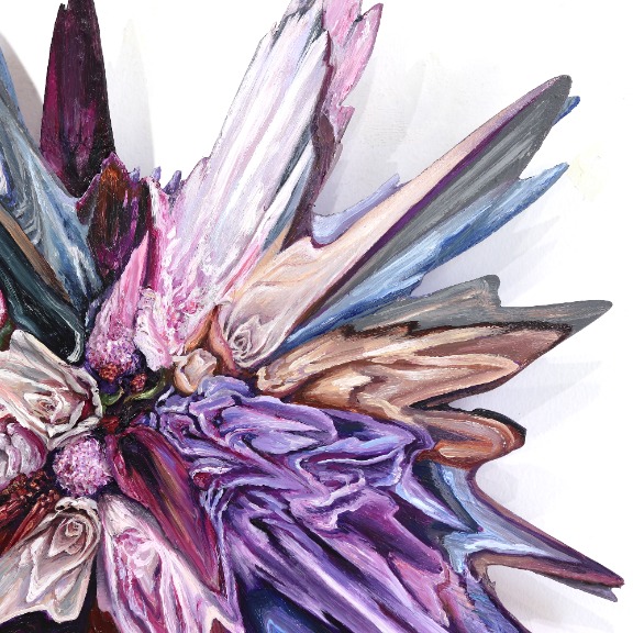 Kate Tova: Lilac Hydrangea Glitch image 4