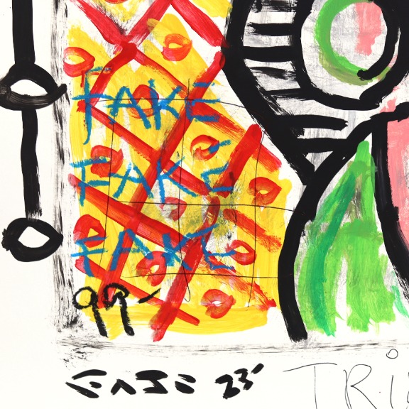 Gary John: Striped Ego Trip: Girl Before a Mirror image 4