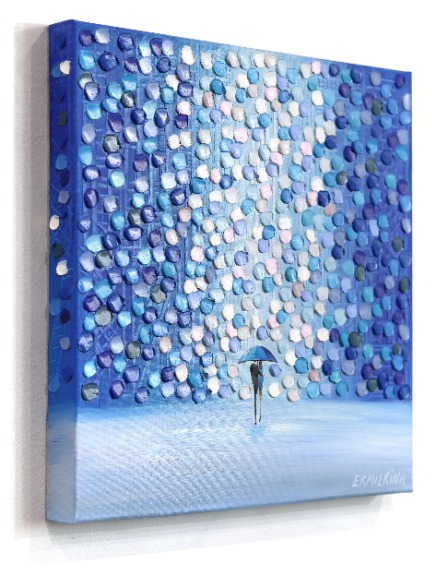 Ekaterina Ermilkina: Two in the Blue Rain image 4