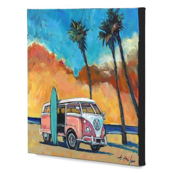 Kathleen Keifer: Sunset VW Van image 4