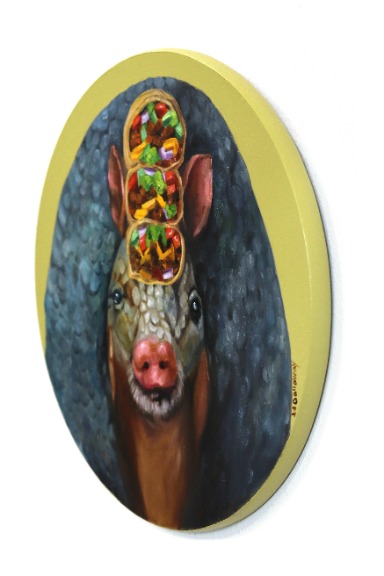 JJ Galloway: Portrait of an Armadillo, Bearing Burritos image 4