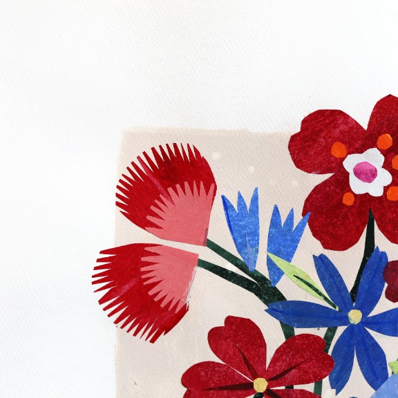 Maria C Bernhardsson: Courtside Blooms, Knicks image 4