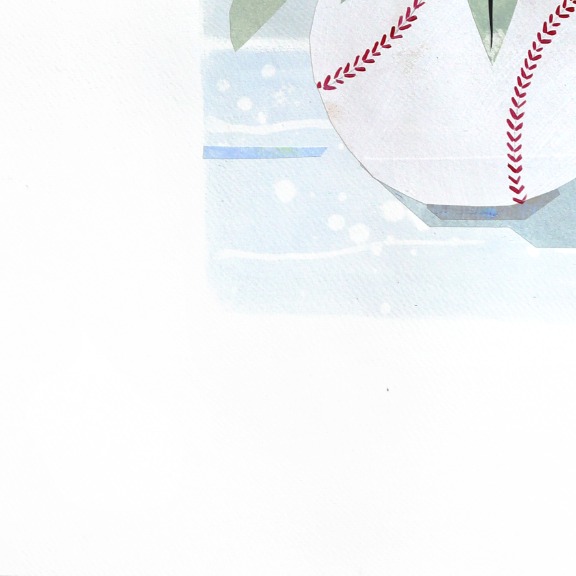 Maria C Bernhardsson: The Baseball Bouquet, Dodgers image 4